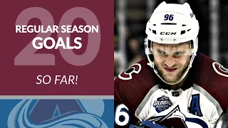 Mikko Rantanen's First 20 Goals of 22/23 NHL Regular Season