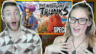 THIS BROKE TRUNKS!!! Reacting to "History of Trunks DragonBall Z Abridged Movie" with Kirby!