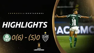 PALMEIRAS 0(6) X (5)0 ATLÉTICO-MG | MELHORES MOMENTOS | CONMEBOL LIBERTADORES 2022