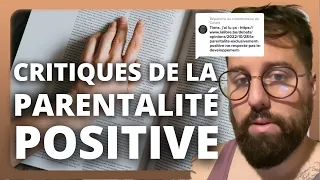 Article qui critique la parentalité positive