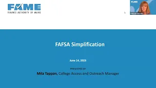 FAFSA Simplification is Coming! | Wednesday Webinar | June 2023