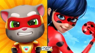 Talking Tom Hero Dash VS Miraculous Ladybug & Cat Noir
