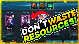 COMPLETE FACTION WARS NOW! STOP WASTING RESOURCES | BUDGET SHOWCASE | RAID SHADOW LEGENDS