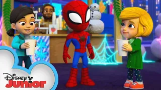 Merry Spidey Christmas🎄🕸 | Music Video | Marvel's Spidey and his Amazing Friends | @disneyjunior