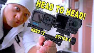 DJI Osmo Action 4 vs GoPro Hero 12 The Vlog KINGS!