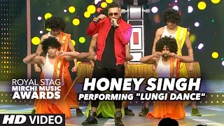 Honey Singh Energetic Performance On "LUNGI DANCE" At The Royal Stag Mirchi Music Awards 2016