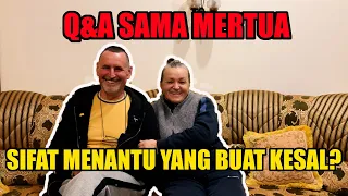 APAKAH MEREKA SETUJU KITA TINGGAL DI INDONESIA..?? Q&A BARENG MERTUA