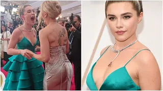 Florence Pugh Crying & Hugged Scarlett Johansson at the Oscars Awards 2020