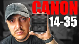 BEST Content Creator Lens EVER? Canon RF 14-35mm f/4