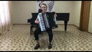Маркив Арина, 15 лет, аккордеон