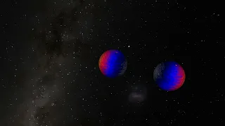 two neutron stars colide