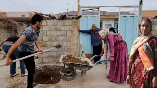 A day in the life of Mohammad Reza and his wife Zainab, the daughter of the Peren family