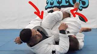 Double Shoulder Lock Submission From Closed Guard - Rolando Samson