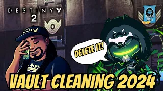 “LET IT GO!” | Cleaning My Vault Ahead of The Final Shape | Destiny 2