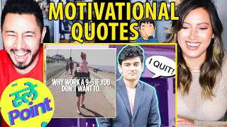 SLAYY POINT | Motivational Quotes Do This To You | Reaction by Jaby Koay & Natasha Martinez!