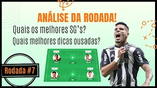 ANÁLISE, DICAS E ESBOÇO | RODADA 7 | CARTOLA FC 2024 - BRASILEIRÃO VAI PARAR?