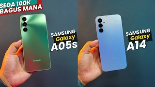 BEDA 100K MENDING MANA NIH..?? samsung A05s vs samsung A14 COMPARE LENGKAP