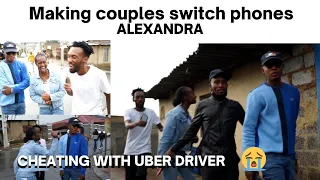 NiyaThembana Na? Ep 61 Making couples switch phones| Alexandra (GOMORA)| Loyalty test