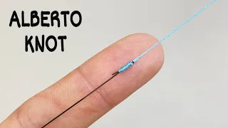 You just have to know this fishing knot / strength 100% / crazy alberto knot / 4k