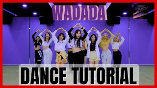 KEP1ER - WA DA DA Dance Practice Mirrored Tutorial (SLOWED)