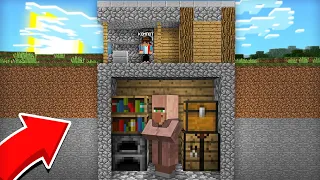 ВСЁ ЭТО ВРЕМЯ ЖИТЕЛЬ ГИГАНТ ЖИЛ ПОД МОИМ ДОМОМ В МАЙНКРАФТ | Компот Minecraft