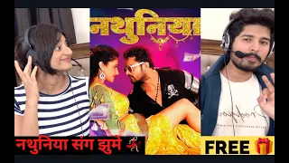 #Khesari Lal New Song ~ नथुनिया | Priyanka Singh | Nathuniya |Reaction|Heavy Reactors