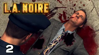 L.A. Noire - GTA про копов | Перове убийство | Полное прохождение #2
