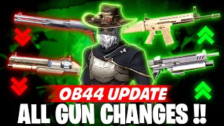 ob44 update all gun changes😱ob44 update guns🔥 ob44 update gun adjustment😳ob44 update all changes