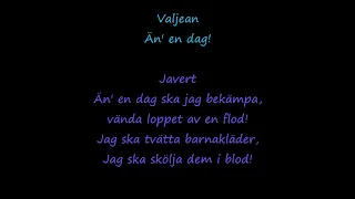 Än en dag lyrics (One Day More Swedish)