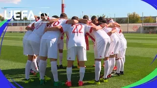 UEFA Youth League skills challenge: Olympiacos