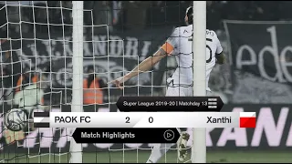 Τα στιγμιότυπα του ΠΑΟΚ-Ξάνθη - PAOK TV