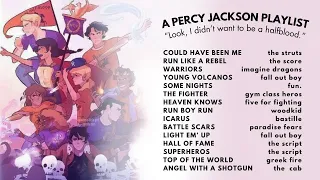 ❝Look, I didn't want to be a half-blood❞ - a percy jackson playlist