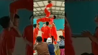 🙀🙀 wonderful dance and stunt //  part 1 dance and stunt on air 😋😮  #shorts #viral #trending #tiktok