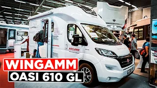 KLEINSTES Wohnmobil auf der Messe - Wingamm Oasi 610 GL