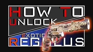 The Division 2 | How To Unlock The Regulus | **New Exotic Weapon** | PurePrime