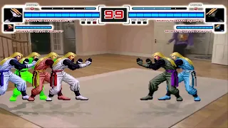 mugen battle 4v4 what's with andy? battle