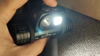 Sofirn HS20 headlamp, xhp50.2 5300k + Samsung Lh351D 5000k 90 cri (short review)