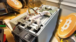 Upgrading This Bitcoin Miner to Run on ANY electricity! T21 Mod!