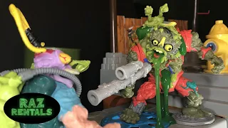 TMNT Playmates Muckman & Joe Eyeball 1990 Review and History! Teenage Mutant Ninja Turtles Muck Man