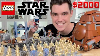 Building my LEGO Star Wars DROID ARMY with $2000 on Whatnot!