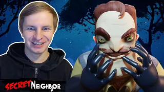 Secret Neighbor РЕЛИЗ | Изучаем персонажа Neighbor (Сосед)