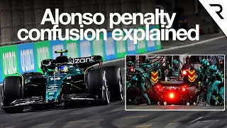 The strange F1 rule conflict that saved Fernando Alonso’s podium