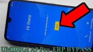 UMIDIGI A7 Pro FRP Bypass Google Account Remove Unlock