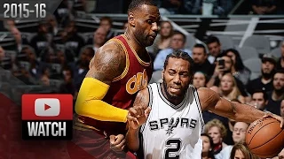 Kawhi Leonard vs LeBron James DUEL Highlights (2016.01.14) Spurs vs Cavaliers - SICK!