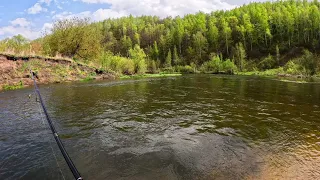 Открытие сезона. По перекатам в поиске рыбы.