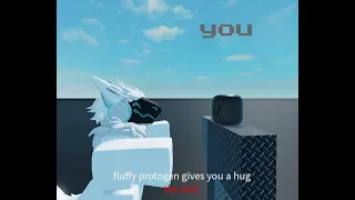 Roblox r64 protogen gives you a hug