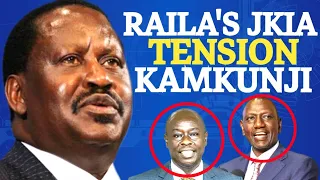 Tension High Raila's Supporters Expected To Welcome Him at JKIA Ahead of Kamkunji Rally