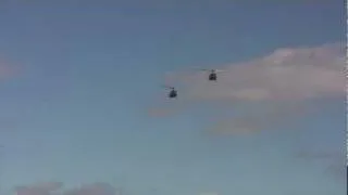 Ken Bourland UH-1 Flyover