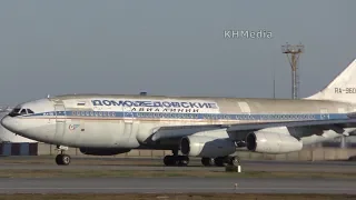 IL-96 departure after 10 years of storage at DME RA-96006