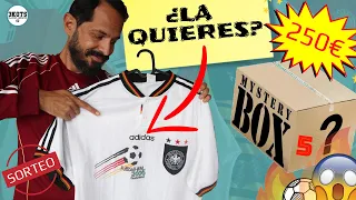 😱📦 CAJA MISTERIOSA: Camisetas de Fútbol VINTAGE x 250€ 🎁(Jerseys Selecciones Nacionales + SORTEO)